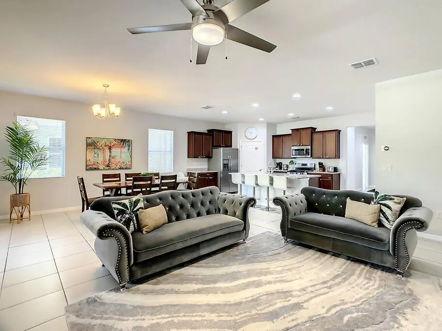 Family Retreat, 6 Bedroom House With Private Pool At Solterra Resort Davenport